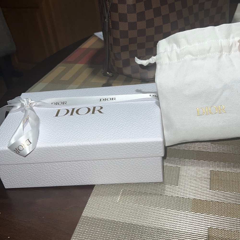 Dior gift box with small bag